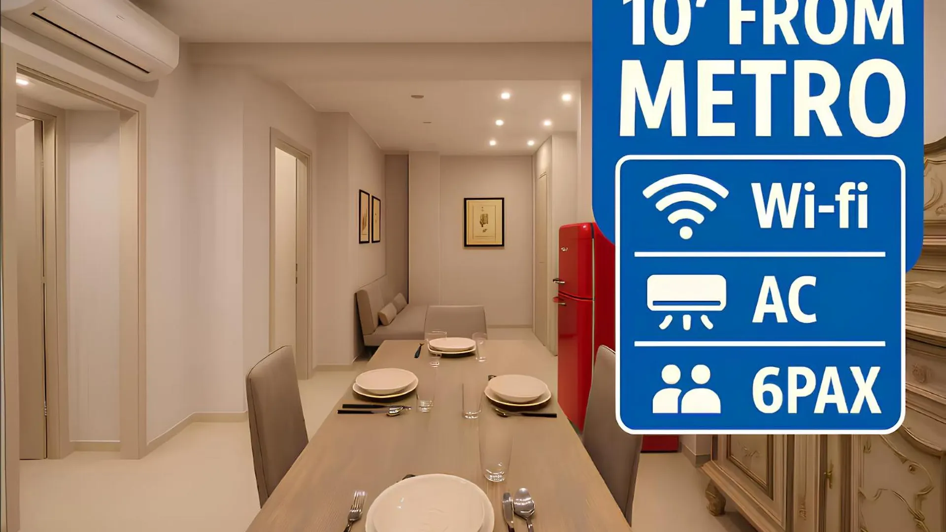 10 Min Metro Roma Centro, Moderno Apt Deluxe Ac & Wifi